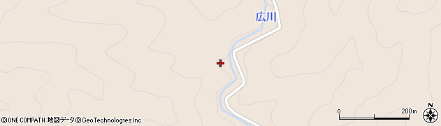広川周辺の地図