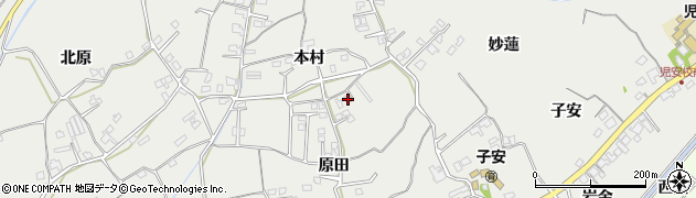 徳島県小松島市田浦町原田59周辺の地図