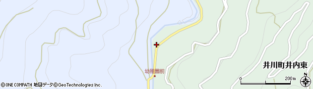 徳島県三好市井川町井内東2810周辺の地図