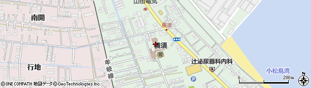 小松島市社会福祉協議会周辺の地図
