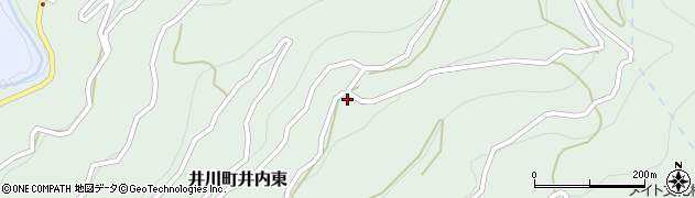 徳島県三好市井川町井内東3293周辺の地図