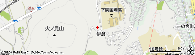 山口県下関市伊倉周辺の地図