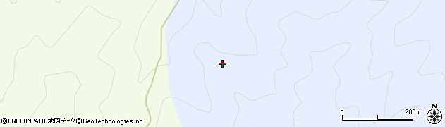 徳島県三好市池田町馬路（中重）周辺の地図