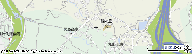 愛媛県四国中央市金生町山田井349周辺の地図