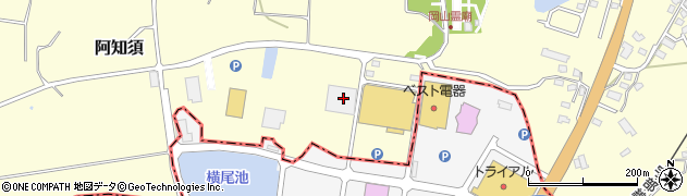 ホームプラザナフコ阿知須店資材館周辺の地図