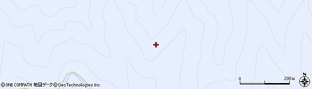 徳島県佐那河内村（名東郡）下（ドフドフ原）周辺の地図