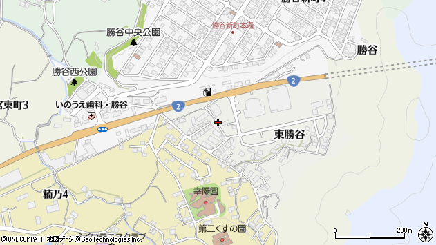 〒751-0879 山口県下関市東勝谷の地図