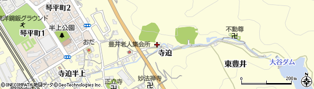 山口県下松市東豊井寺迫1988周辺の地図