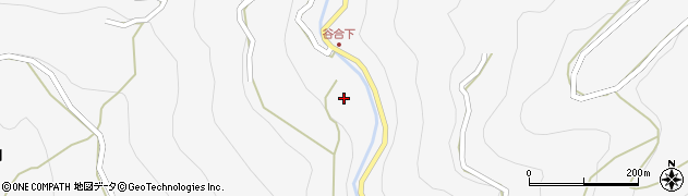 徳島県東みよし町（三好郡）西庄（平）周辺の地図