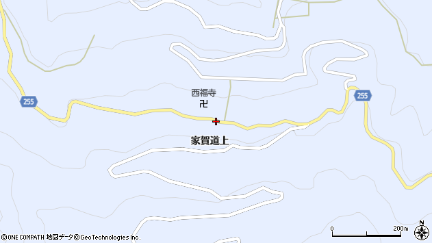 〒779-4107 徳島県美馬郡つるぎ町貞光広谷影の地図