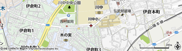 西田住宅周辺の地図