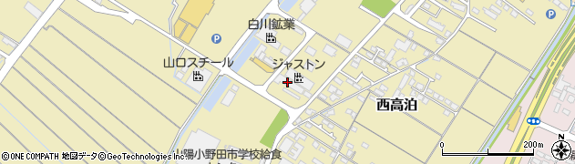 山口資源株式会社小野田支店周辺の地図