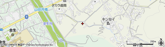 愛媛県四国中央市金生町山田井150周辺の地図