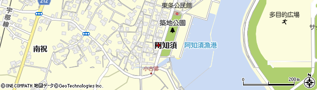 山口県山口市阿知須（小古郷）周辺の地図