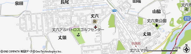 徳島県徳島市丈六町（休場）周辺の地図