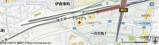 スーパーセンタートライアル新下関店周辺の地図