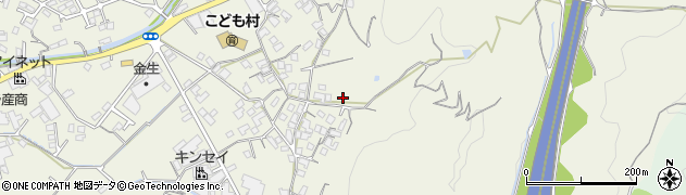 愛媛県四国中央市金生町山田井233周辺の地図