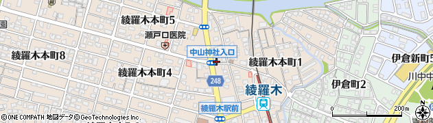 有限会社柳川水産周辺の地図