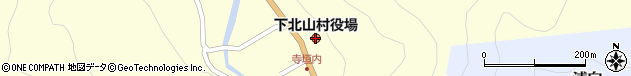 奈良県吉野郡下北山村周辺の地図