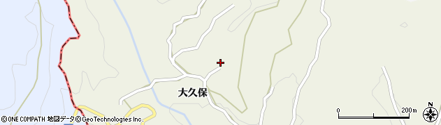 徳島県徳島市八多町大久保23周辺の地図