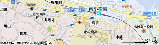 小松島市立南小松島小学校周辺の地図