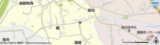 徳島県小松島市前原町開48周辺の地図