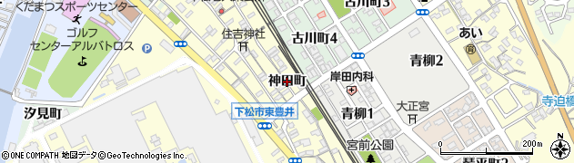 山口県下松市東豊井（神田町）周辺の地図