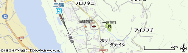 徳島県三好市池田町中西フロノタニ1416周辺の地図