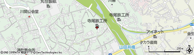 有限会社寺尾鉄工所周辺の地図