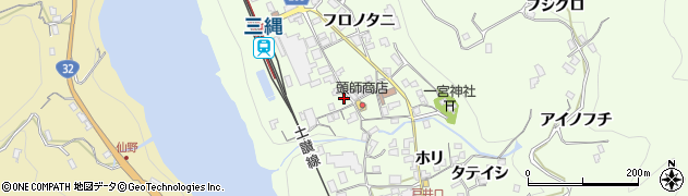 徳島県三好市池田町中西ナガウチ284周辺の地図