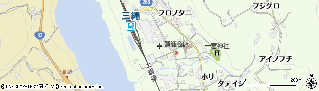 徳島県三好市池田町中西ナガウチ278周辺の地図
