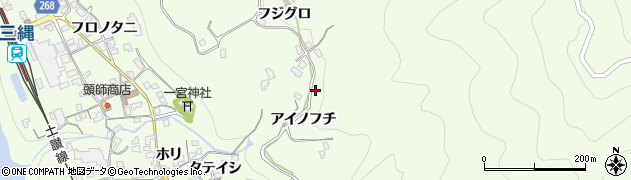 徳島県三好市池田町中西ナルタキ周辺の地図