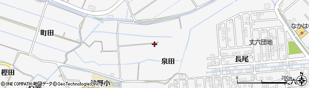 徳島県徳島市渋野町泉田29周辺の地図