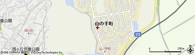山口県宇部市山の手町114周辺の地図