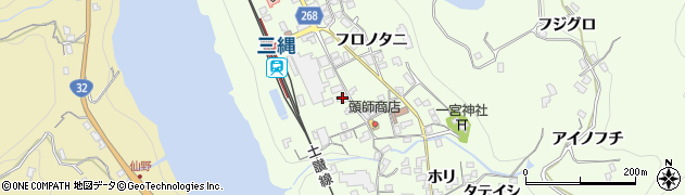 徳島県三好市池田町中西ナガウチ279周辺の地図