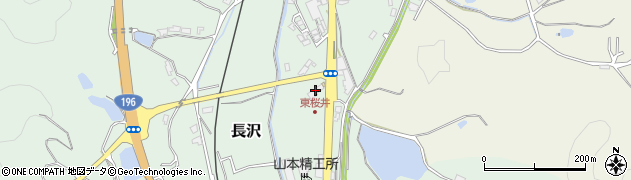 株式会社南古堂　長沢工場周辺の地図