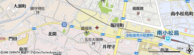徳島大正銀行南小松島支店周辺の地図
