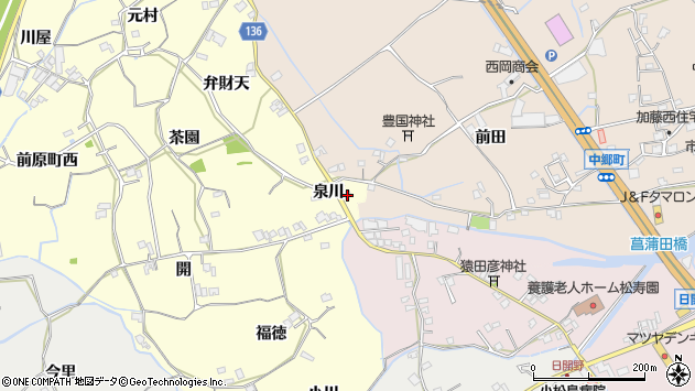 〒773-0013 徳島県小松島市前原町の地図