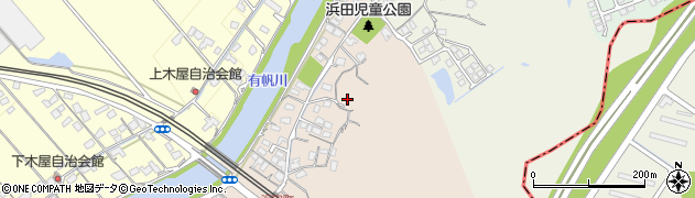 山口県山陽小野田市浜田町周辺の地図