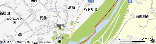 徳島県徳島市丈六町（ハヤサミ）周辺の地図
