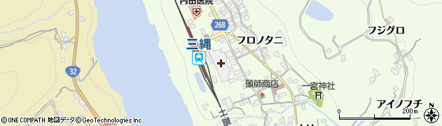 徳島県三好市池田町中西ナガウチ274周辺の地図