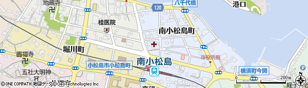 天理教　小松島分教会周辺の地図