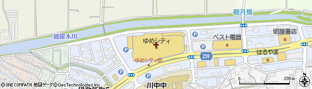 はん・印刷の大谷　ゆめシティ店周辺の地図