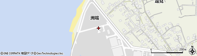 徳島県小松島市和田島町（洲端）周辺の地図