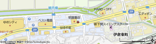資さんうどん 新下関店周辺の地図
