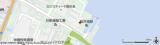 旭洋造船株式会社　設計・ＮＣ周辺の地図