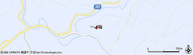 徳島県名西郡神山町鬼籠野一ノ坂周辺の地図