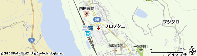 徳島県三好市池田町中西ナガウチ260周辺の地図