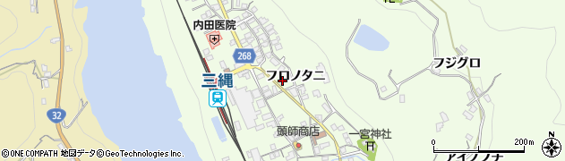 徳島県三好市池田町中西フロノタニ1460周辺の地図
