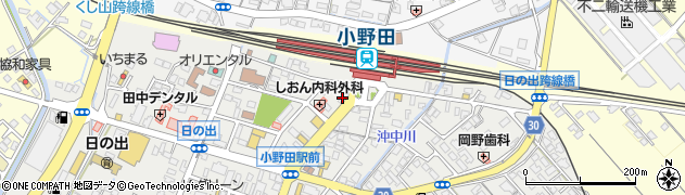 西田土地建物周辺の地図